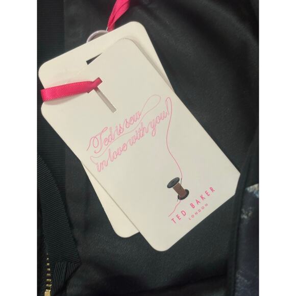 NEW Ted Baker London Silloh Rainbow Waterfall Mini Skirt Size 3 or Size 8 Medium - Picture 9 of 12